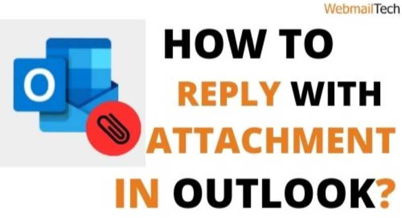 reply with attachment in outlook