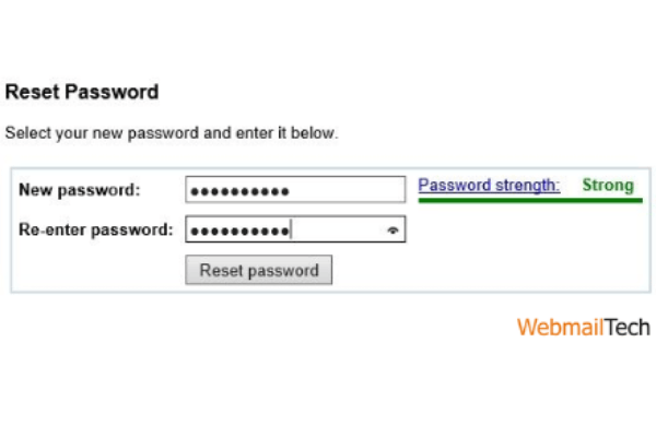 When you get the confirmation, check to see if the password recovery process was successful. Log in to confirm same.