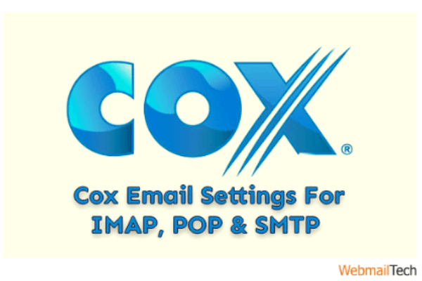 Cox.net Email IMAP, POP3, and SMTP Server Settings
