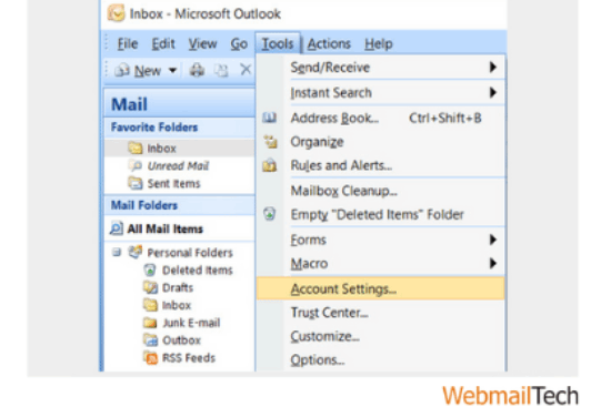 Secureserver.Net Email Configuration for Outlook 2007