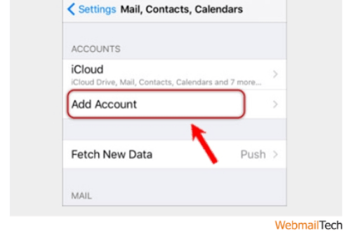 ATT.NET Email Configuration For iPhone