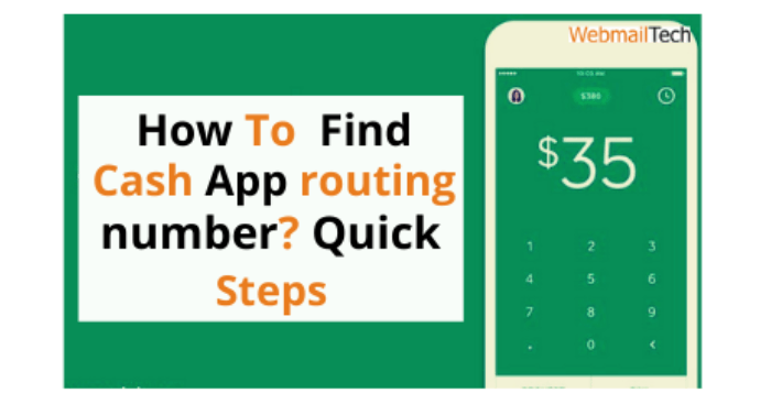 How can I find the Cash App routing number? Quick Steps
