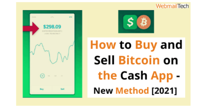 How to Buy and Sell Bitcoin on the Cash App - New Method [2021]