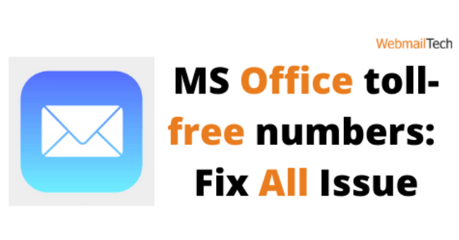 MS Office toll-free numbers